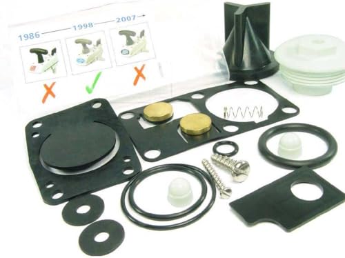 Jabsco Service Kit f/Manual 29090 & 29120 Series Toilets - 1998-2007