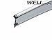 WellVisors Side Window Wind Deflector Visors - Made for and Compatible with Kia Sorento 16-up 2016 2017 with Chrome Trim