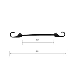Joneaz Mini Bungee Cords with Hooks 4