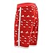 Huk Kscott Flag Boardshort, Color: Red (H2000019red)