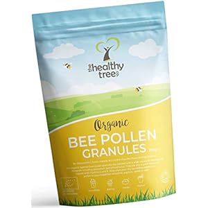 TheHealthyTree Company Organic Spanish Bee Pollen Granules – High in Vitamins B1, B2, C, E, Biotin, Copper and Folic…