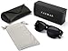 CAXMAN Oversized Wear Over Glasses Sunglasses Polarized Lens for Prescription Glasses Half Frame, Black Frame Black Lens