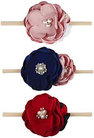 Baby Girls Elastic Headband Boutique Hair Band For Infant Toddler Newborn