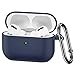 BRG for Airpods Pro Case,Soft Silicone Skin Cover Shock-Absorbing Protective Case with Keychain for Apple Airpods Pro [Front LED Visible]