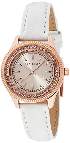 Ted Baker Women's TE6002 Bliss Analog Display Japanese Quartz White Watch