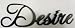 Desire Word Metal Wall Art Home Decor
