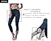 Helisopus Womens Running Leggings Yoga Gym Ninth Pants With Hollow Petal Design