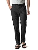 CQR Men’s Convertible Pants Zip Off Stretch Durable UPF 50+ Quick Dry Cargo Shorts Trousers