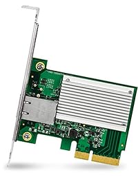 Trendnet 10 adaptador de red PCIe Gigabit, apoya 802.1Q VLAN, estándar y perfil bajo, Windows, Windows Server, Linux, nbase-t, teg-10gectx