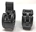 Clout Fitness Pro Elite Olympic Barbell Clamps Collars Quick Release Pair of Locking Weight Clips Fit 2 Inch Barbell for Weightlifting Black…