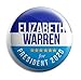 Elizabeth Warren for President 2020 - Set of 6 Campaign Buttons (Warren-All)