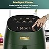 Elegant-Life-45-L-Air-Fryer-Oil-Free-7-in-1-with-Recipes-Cookbook-1400W-LCD-Touchscreen-Air-Oven-Cooker-Oil-Free-Hot-Cooker-BPAPFOA-Free Elegant Life 4.5 L Air Fryer Oil Free 7 in 1 with Recipes Cookbook, 1400W LCD Touchscreen Air Oven Cooker, Oil Free Hot Cooker, BPA&PFOA Free