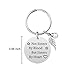iJuqi Birthday Gifts for Best Friend Women - Not Sisters By Blood But Sisters By Heart Friendship Keychain BFF Gifts Christmas Birthday Gifts for Best Friend Female