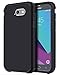 For Samsung Galaxy J3 Emerge / J3 Prime / J3 Mission / J3 Eclipse / J3 2017 / J3 Luna Pro / Sol 2 / Amp Prime 2 / Express Prime 2 Case, OEAGO Shockproof Drop Protection Rugged Armor Case Cover (Black)