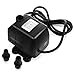 Homasy 900GPH Submersible Water Pump with 5.9ft (1.8M) Power Cord, 2 Nozzles and 9.8ft High Lift for Aquarium, Fish Tank, Statuary, Pond, Hydroponics