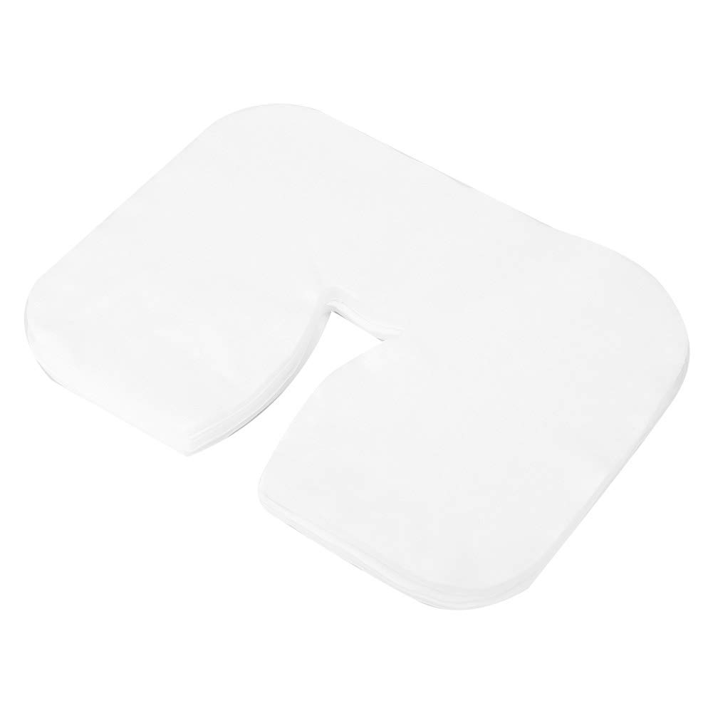 Disposable Headrest Pillow Cover, 100pcs Beauty Salon SPA Face Massage Cushion Cover