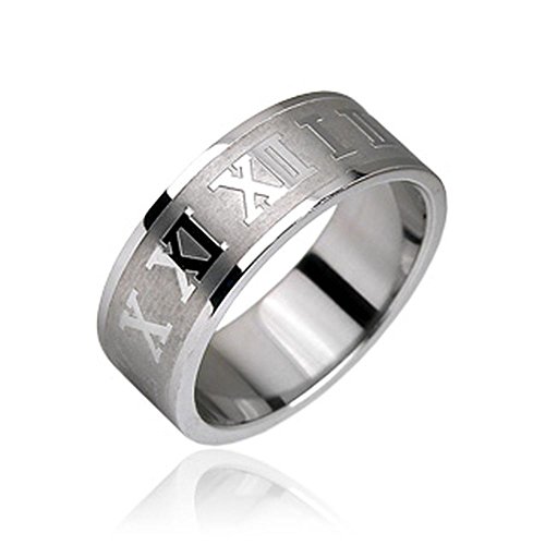 Bungsa® Römische Nummern Ring