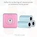 Aibecy Printable Sticker Paper Roll Direct Thermal Paper with Self-Adhesive 5730mm(2.171.18in) for PeriPage A6 Pocket Thermal Printer for PAPERANG P1/P2 Mini Photo Printer
