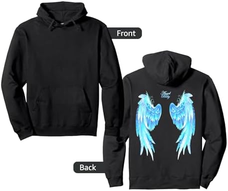 Amazon.com: Angel Wings Zip Hoodie : Clothing, Shoes & Jewelry