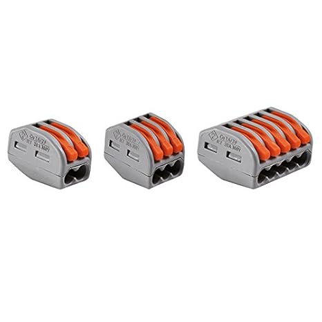 Sortiment Mit 50 WAGO-Klemmen Für Flexible Und Starre Leiter