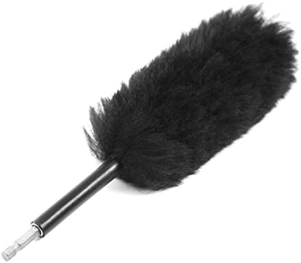 Power Wooly Wheel Brush with Drill Adapter
