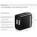 OKRAY 3 Pack iPhone Wall Charger 2A 5V Dual Port USB Wall Travel Charger Adapter for iPhone, iPad, Samsung Galaxy, HTC, Nexus, Moto, Blackberry, Bluetooth & Power Bank (Blue Hot Pink Rose Gold)