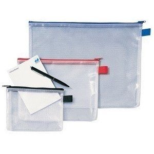 Rexel Dokumententasche Mesh Bag/1300257 Transparent Weichfolie A5