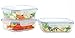 Kinetic Rectangular Glass Food Containers (6 Piece), Meal Prep Containers with Airtight Flip Top Lids, 36oz, Minimalist Style, Dishwasher & Microwave Safe
