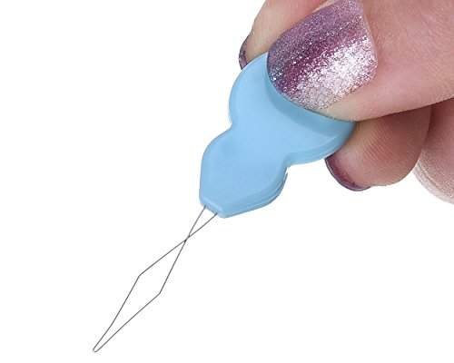 Ace Select Needle Threaders Hand Sewing Kit 20 Pieces Sewing Needle Threaders for Cross Stitch Embroidery