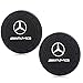 Yuanxi Electronics AMG Cup Holder，2 Pcs 2.75 inch Car Interior Accessories Anti Slip Cup Mat for Mercedes-Benz S Serie,E Serie,C Serie,W Series,A Series,etc All Models