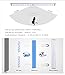 Motion Sensor Activated Closet Light Stick-on Anywhere Wireless Portable Under Cabinet Lights Little Tape Lights Step Lights Wall Lamps In Rechargeable Battery Magnetic for Closet,Cabinet (Silver-L)