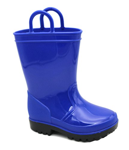 Ska Doo Royal Blue Big Kids Rain Boots 5 M US Big Kid