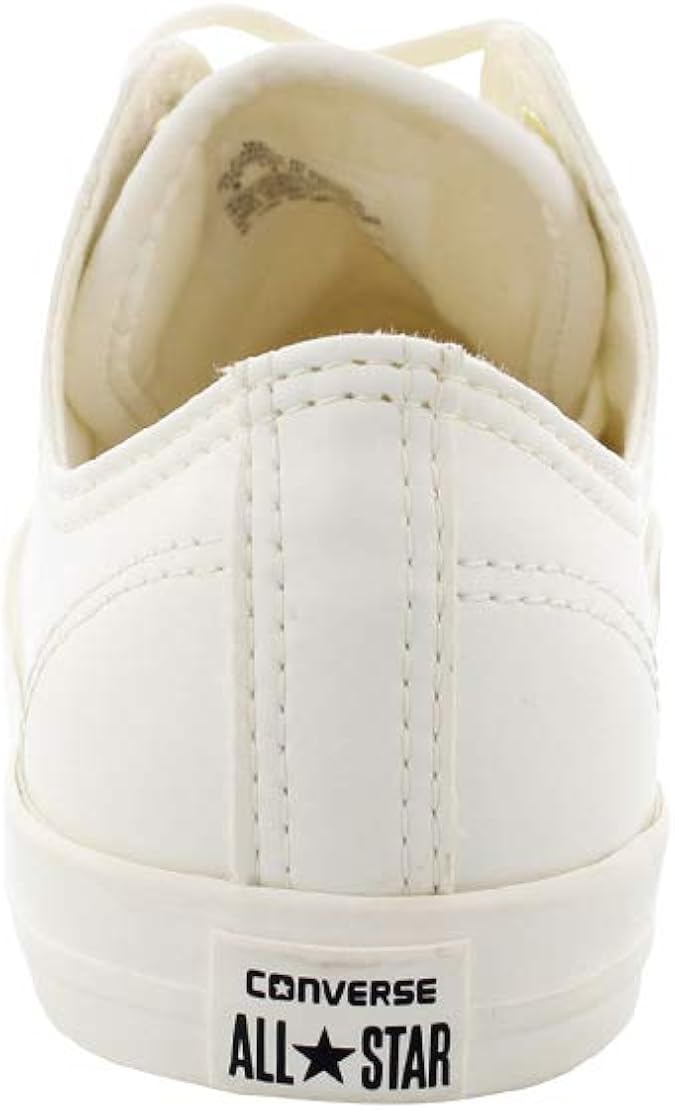 white & gold all star dainty gs ox trainers