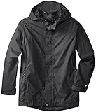 White Sierra Unisex Youth Trabagon Rain Shell, Black, Medium