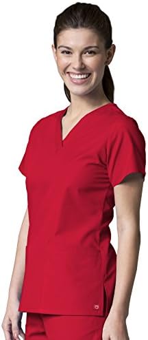 Red Panda Maevn Women's V-Neck Two Pocket Top