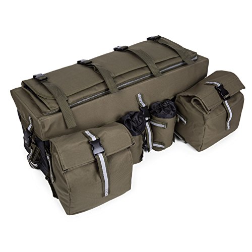 ATV Cargo Bag Rear Rack Gear Bag Made of 600D Waterproof Fabric with