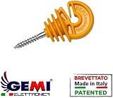 Gemi Elettronica Electric Fence Insulators for Wooden Posts 300pcs Animal view 5