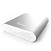 i-Blason Aero 10400 mAh Dual Port Ultra Compact External Battery Portable USB Charger Power Bank - Intelli-ChargeTM Wide Compatibility, Fast Charging, High Capacity (Silver)