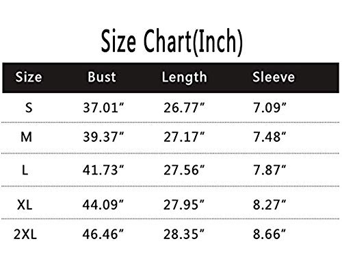 Ido4U Funny Graphic Tees Letter Printed T-Shirts Summer Round Neck Short Sleeve Tops (Never Grow Up,2XL)