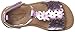OshKosh B'Gosh Girls' Winnie Metallic Flower T-Strap Sandal, Purple, 8 M US Toddler