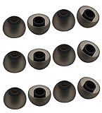 ALXCD Ear Tip for Jaybird X3 Earphone, Large Size 6 Pair Soft Silicone Replacement Earbud Tips, Fit for Jaybird Bluebud X3 Earphone [6 Pair/4.5mm](L)