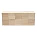 2 inch Wood Cube - 100 Pack, Natural Solid Wooden Square Blocks, Unfinished – for Arts, Craft, and DIY People