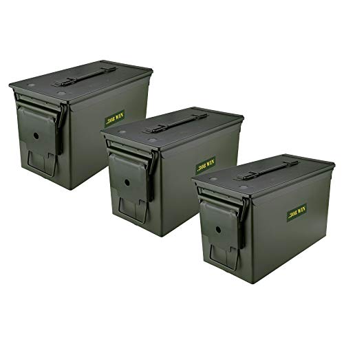 Raiseek .22 .223 .308 .30 .357 9MM .380 .40 .45 5.56 7.62 12GA Ammo Can Vinyl Skin Sticker Decal Molon Label Bullet Variety