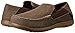 crocs Men's Santa Cruz 2 Luxe M Slip-On Loafer, Espresso/Walnut, 8 M US