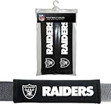 Bsi Products Bsi NFL Oakland Raiders Seat Belt Pads (2Pk)