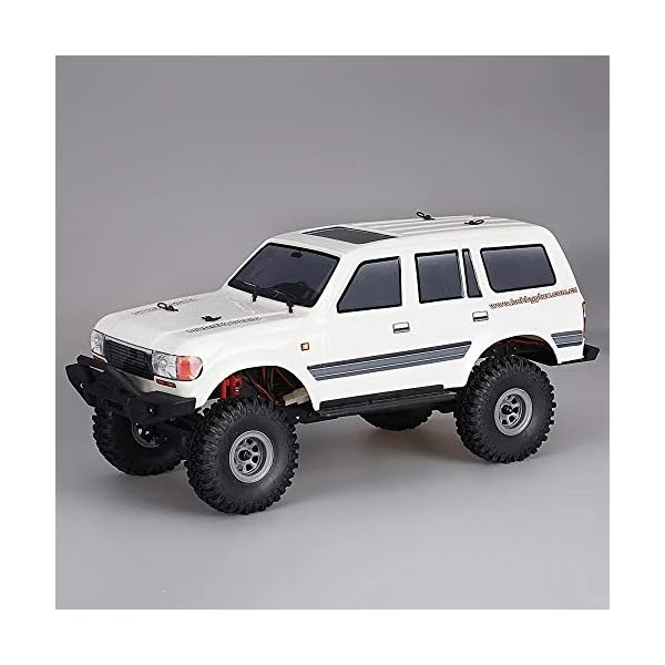 LULUVicky Ferngesteuertes Auto 18.01 2.4G Mini Indoor Off-Road LKW RC Car Wasserdicht ESC Motor 3Line Servo…