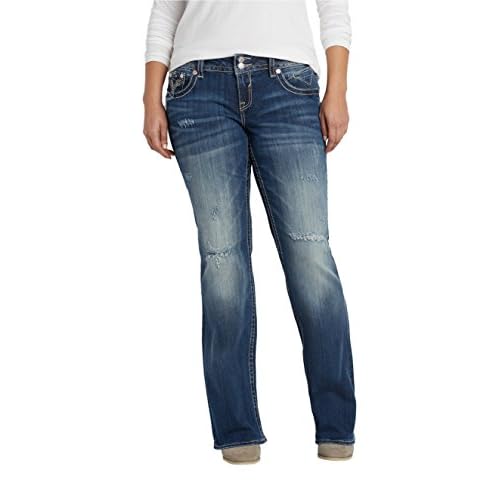 vigoss plus size bootcut jeans