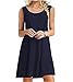 Women's Summer Swing Casual Sleeveless T-shirt Dress Loose Tank Plus Size Dresses Sundress Jo&Sha