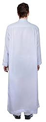 HOMELEX Men's Muslim Clothes Thobe Middle East