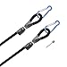 KUYOU Boxing Double End Speed Ball,Leather Boxing Ball Speed Training Ball Double-end Bags Include 2pcs Ring Locking for Training Gym Exercise Agility - Yellow + Black